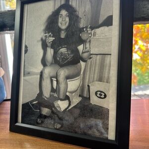 Quirky Black Framed Art Print